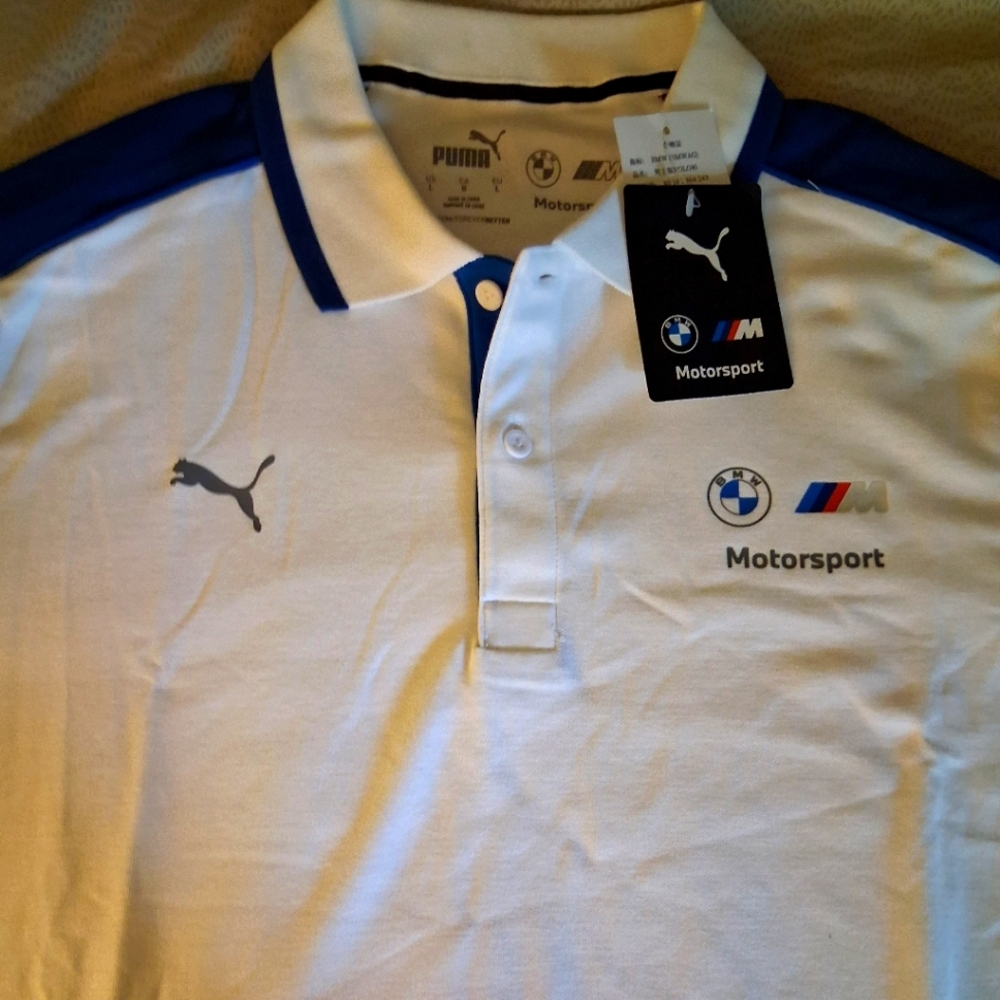 New BMW M Motorsport Polo Shirt